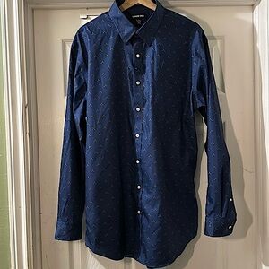 Sz 17/36 J Crew NWOT Supina cotton No-Iron men’s shirt